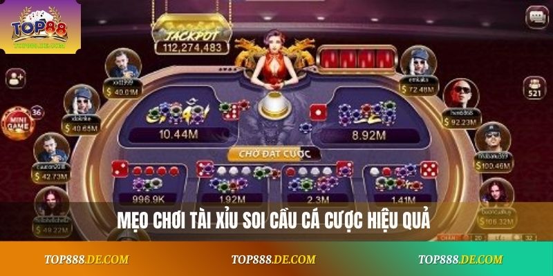 mẹo chơi tài xỉu soi cầu cá cược hiệu quả